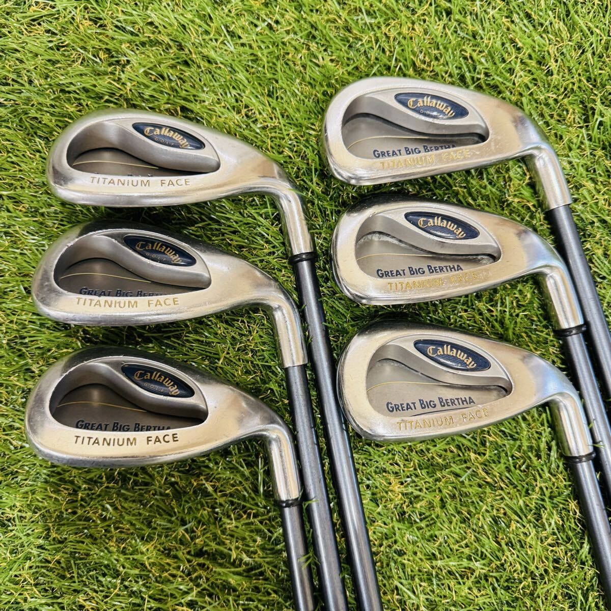 Callaway BIG BERTHA WOMEN’S 2008 Iron Set – Curated from Japan - photo 1