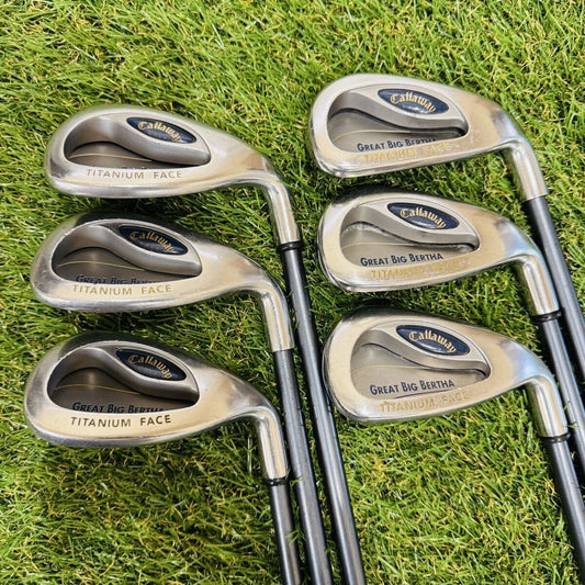 Callaway BIG BERTHA WOMEN’S 2008 Iron Set – Curated from Japan - photo 1