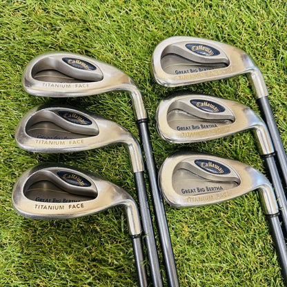 Callaway BIG BERTHA WOMEN’S 2008 Iron Set – Curated from Japan - photo 2