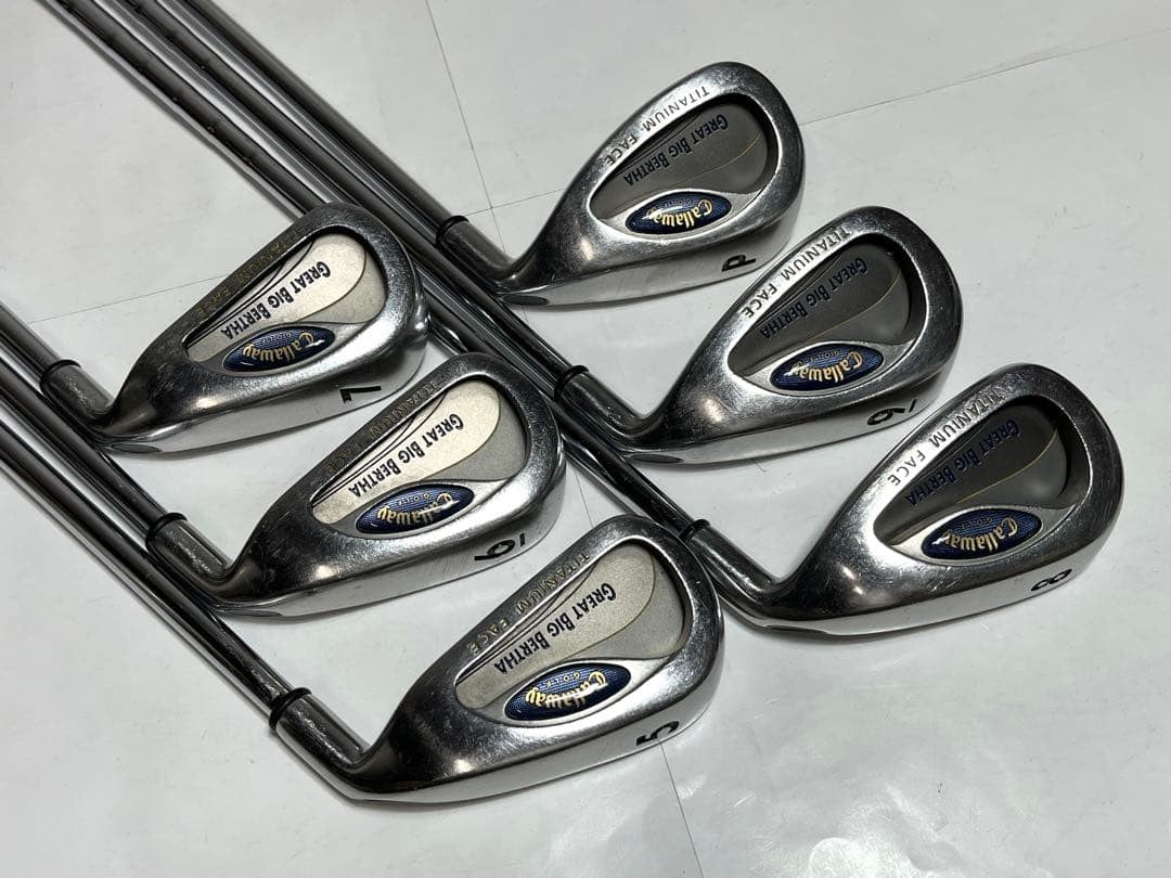 Callaway Great BIG BERTHA Iron Set – Curated from Japan - photo 1