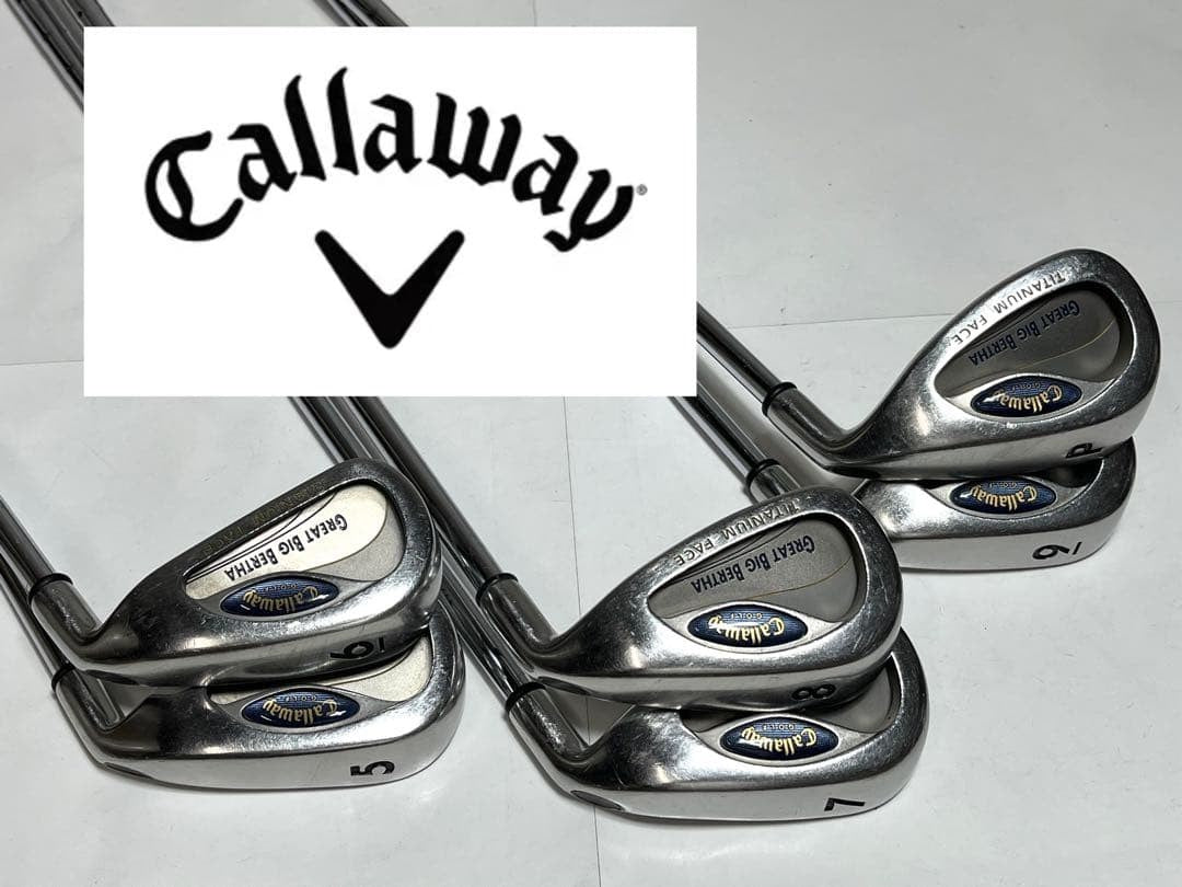 Callaway Great BIG BERTHA Iron Set – Curated from Japan - photo 2