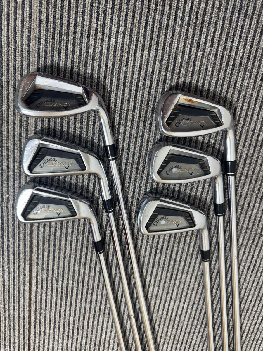 Callaway LEGACY BLACK 2013 Iron Set – Curated from Japan - photo 2