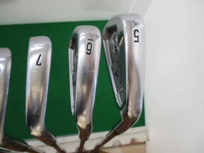 Callaway RAZR X MUSCLEBACK Iron Set – Curated from Japan - photo 4