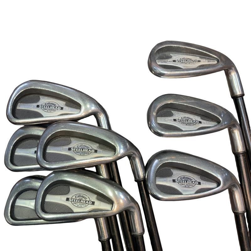 Callaway STEELHEAD X-14 pro Iron Set – Curated from Japan - photo 1