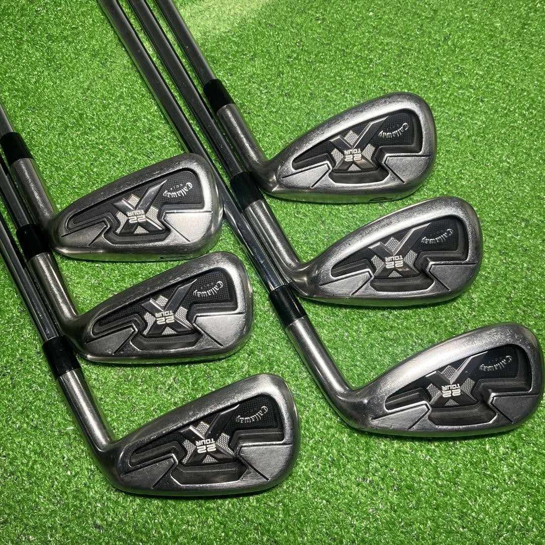 Callaway X-22 Iron Set – Curated from Japan - photo 2