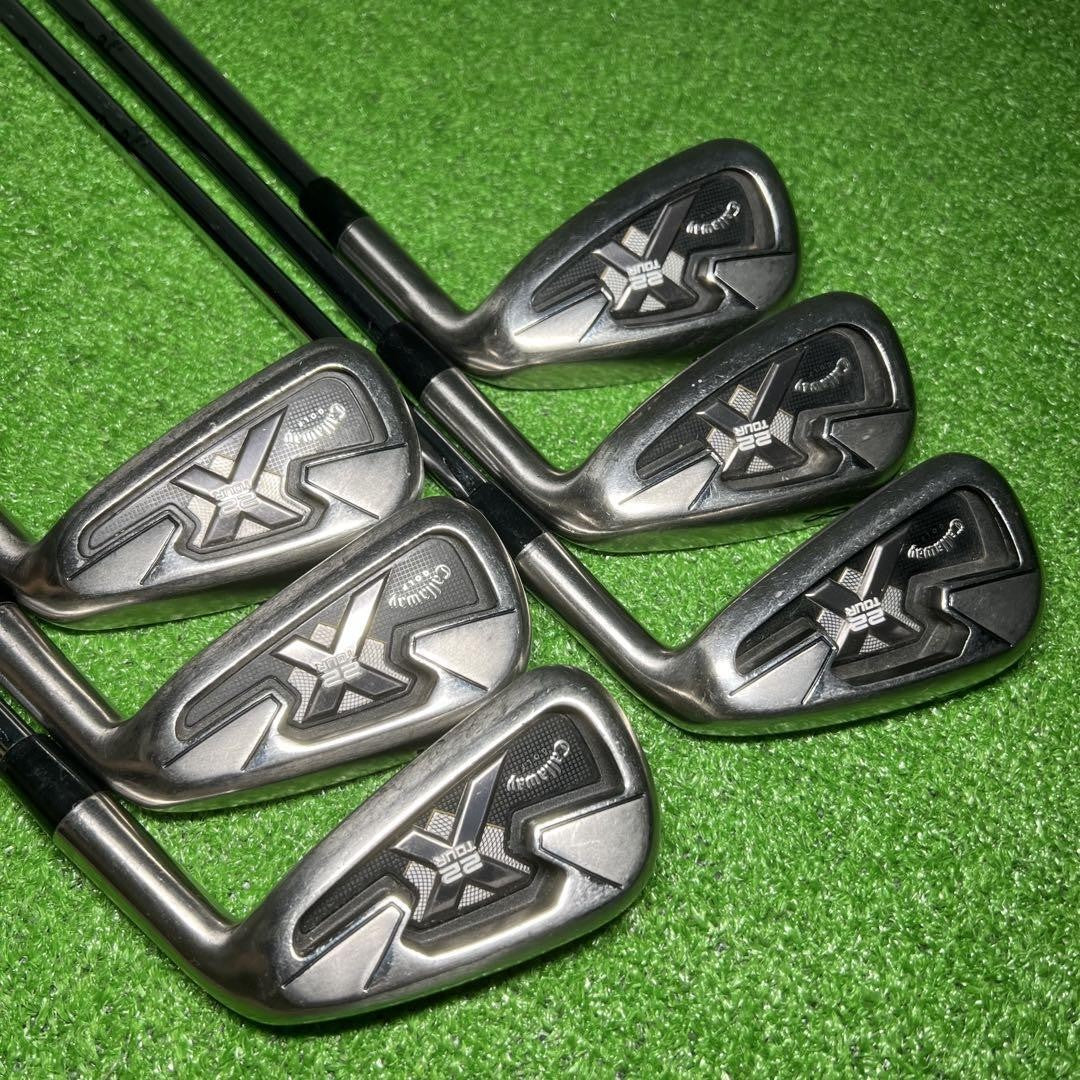 Callaway X-22 TOUR Iron Set – Curated from Japan - photo 1