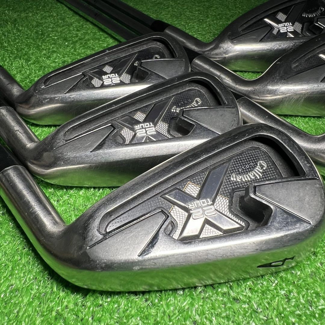 Callaway X-22 TOUR Iron Set – Curated from Japan - photo 4