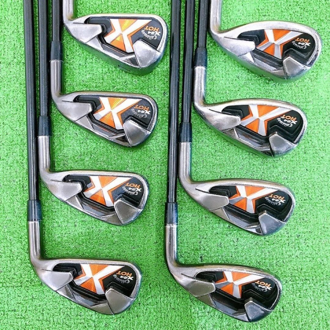 Callaway X-24 HOT Iron Set – Curated from Japan - photo 2
