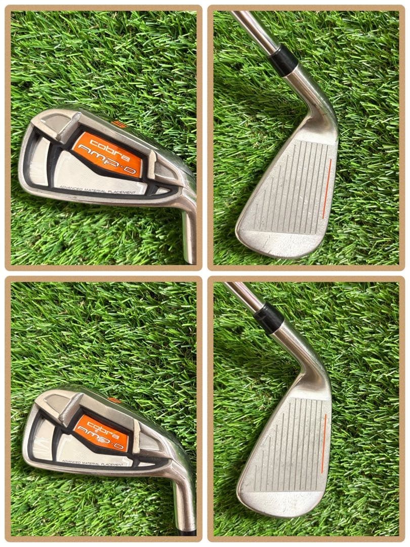 Cobra AMP-CELL Iron Set – Curated from Japan - photo 4