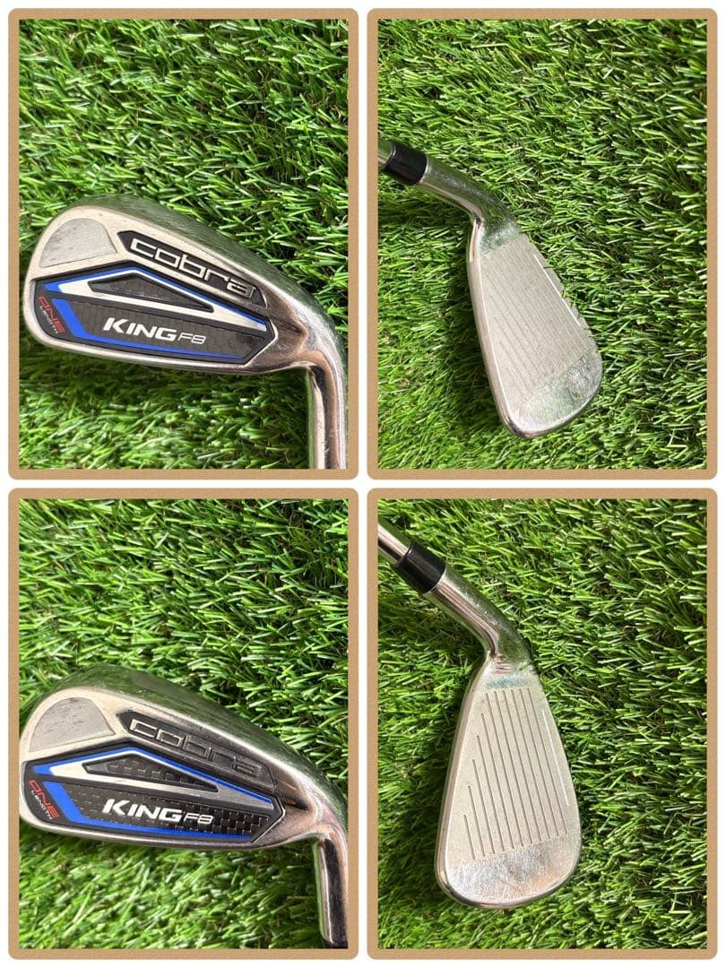 Cobra King F8 One Length Iron Set – Curated from Japan - photo 4