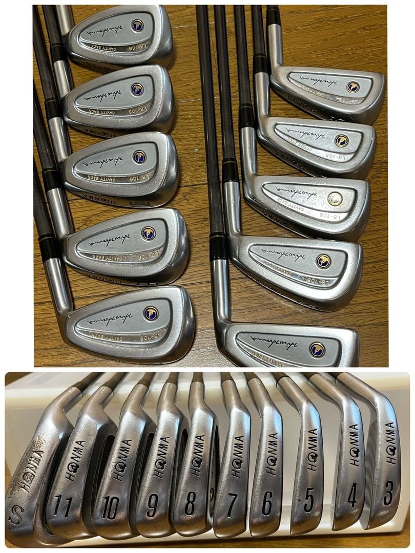 HONMA LB-708 Iron Set – Curated from Japan - photo 1