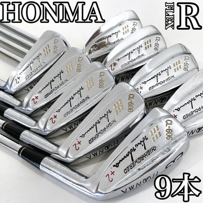HONMA CL-606 Irons (9pc) — Flex R — Japan Model, Used