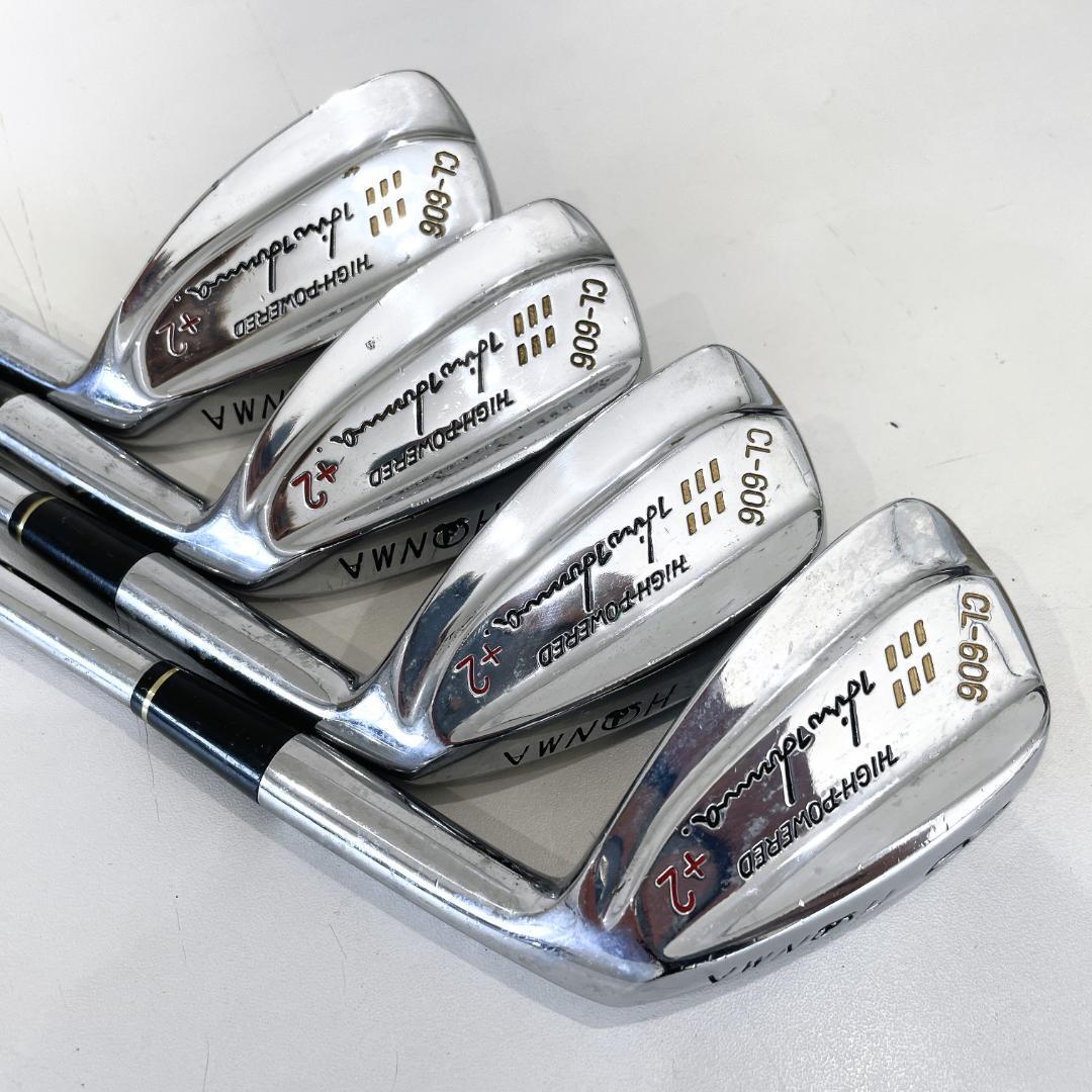 HONMA CL-606 Irons (9pc) — Flex R — Japan Model, Used