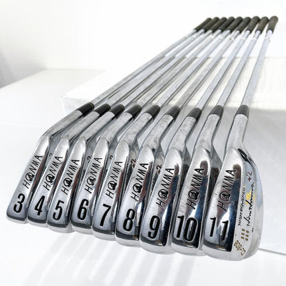 HONMA CL-606 Irons (9pc) — Flex R — Japan Model, Used