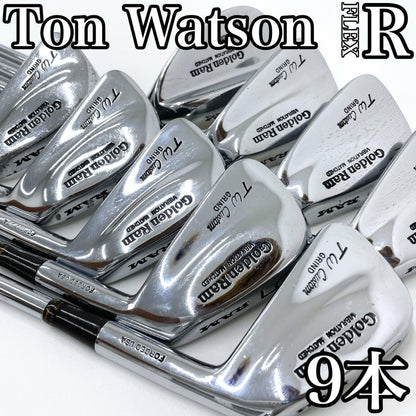 Golden Ram Tom Watson Irons (9pc) — Japan Model, Used