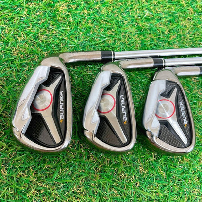 TaylorMade Burner Irons 6-PW (5pc) — Flex R — Japan Model, Used