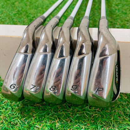 TaylorMade Burner Irons 6-PW (5pc) — Flex R — Japan Model, Used