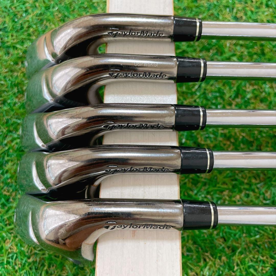 TaylorMade Burner Irons 6-PW (5pc) — Flex R — Japan Model, Used
