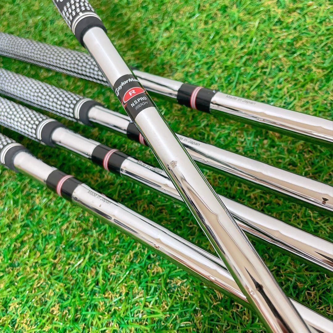 TaylorMade Burner Irons 6-PW (5pc) — Flex R — Japan Model, Used