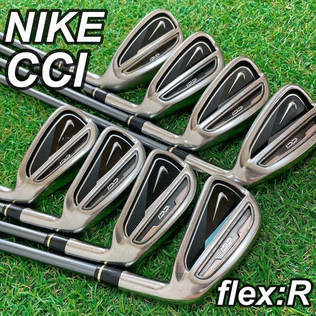 Nike CCI Irons 5-pw (8pc) — Flex R — Japan Model, Used