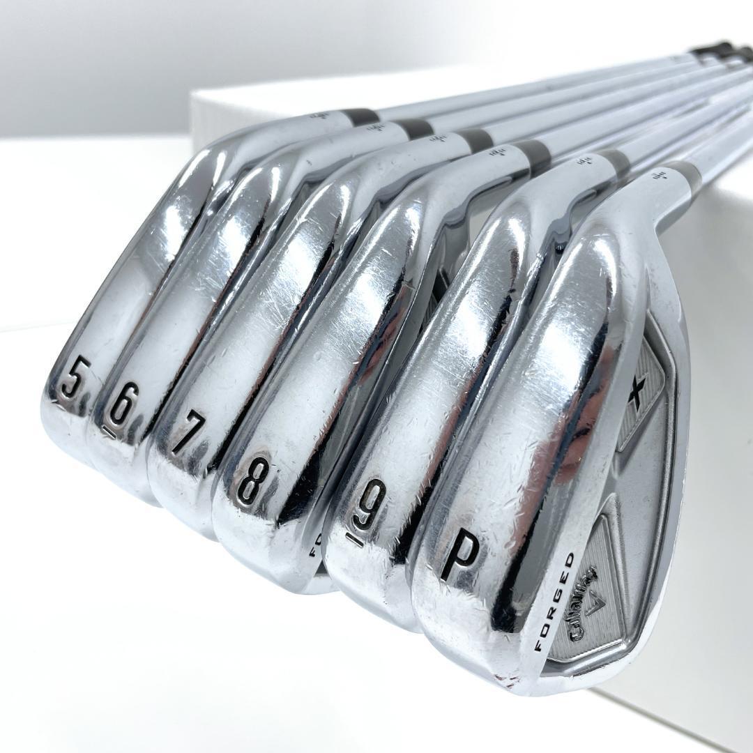 Callaway X Forged 2013 Irons (6pc) — Flex SR — Japan Model, Used