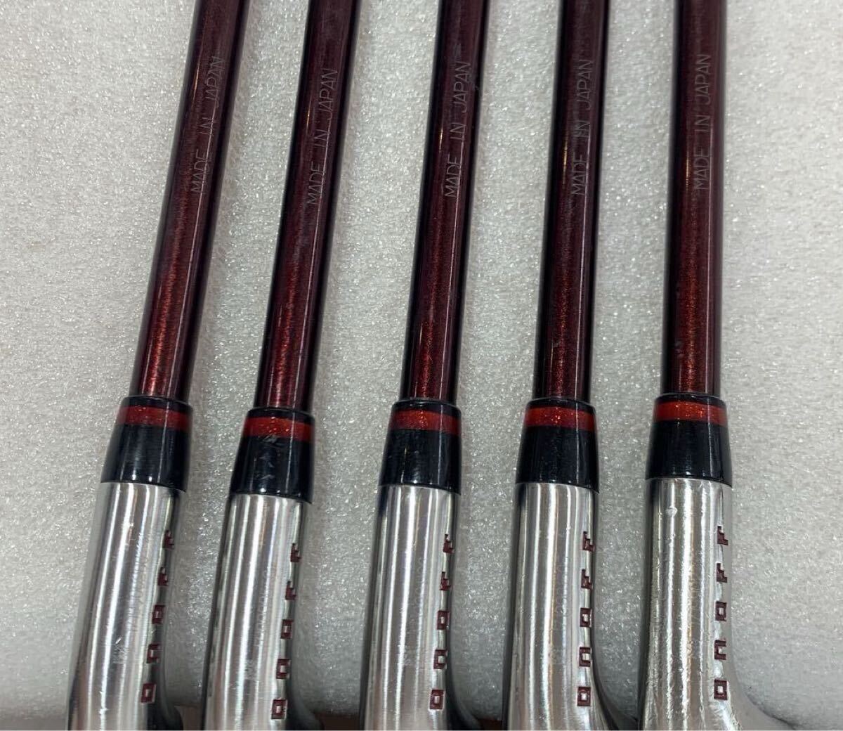 Onoff Aka Irons 6-9 (5pc) — SMOOTH KICK S — Japan Model, Used