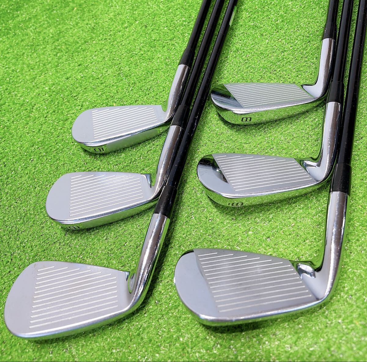 Mizuno JPX 800 AD Forged Irons (6pc) — Flex R — Japan Model, Used