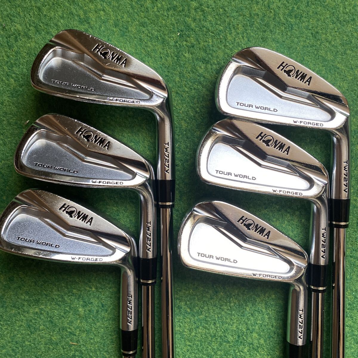 HONMA Tour World TW727V Irons (7pc) — Modus3 120 S — Japan Model, Used