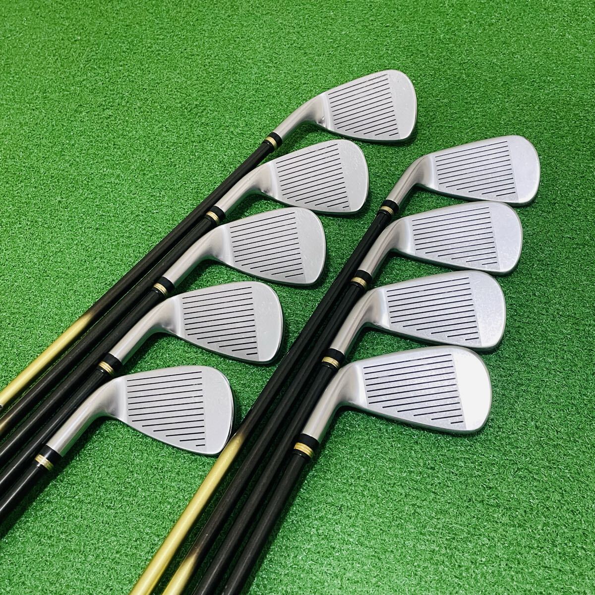 HONMA Beres IS-02 Irons 5-11,AW,SW (9pc) — ARMRQ R — Japan Model, Used