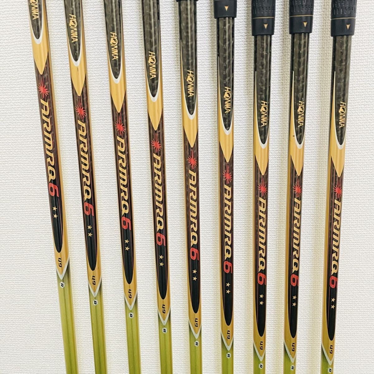HONMA Beres IS-02 Irons 5-11,AW,SW (9pc) — ARMRQ R — Japan Model, Used