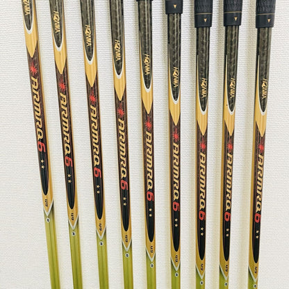 HONMA Beres IS-02 Irons 5-11,AW,SW (9pc) — ARMRQ R — Japan Model, Used