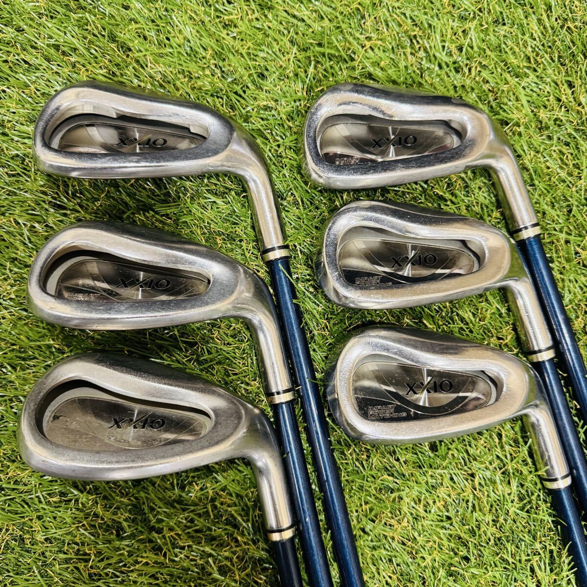 Dunlop XXIO 6 Ladies Irons 6-PW,SW (6pc) — Flex L — Japan Model, Used