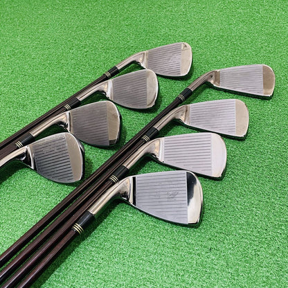 Maruman Majesty Prestigio Irons 5-AW,SW (8pc) — Flex L — Japan Model, Used