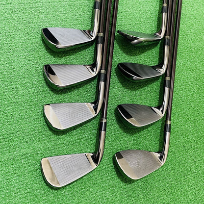 Maruman Majesty Prestigio Irons 5-AW,SW (8pc) — Flex L — Japan Model, Used