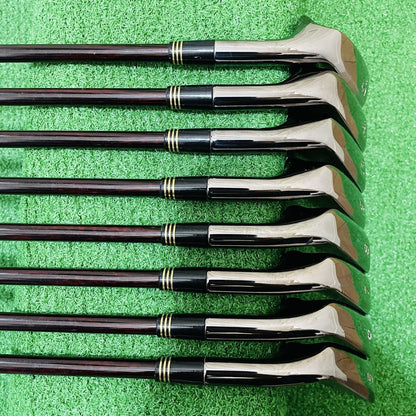 Maruman Majesty Prestigio Irons 5-AW,SW (8pc) — Flex L — Japan Model, Used