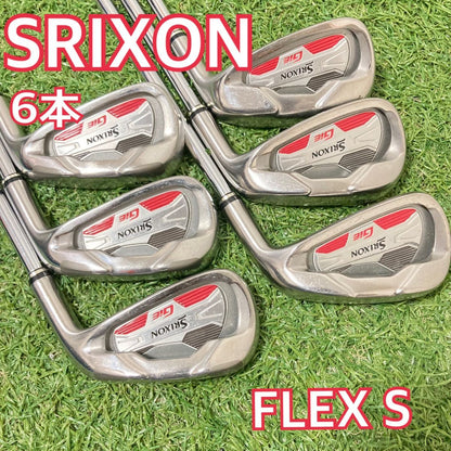 Srixon GiE Irons 4-8 (6pc) — NS PRO 950GH S — Japan Model, Used