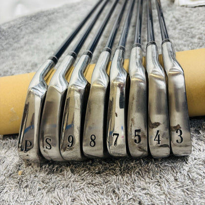 Titleist 695 MB Irons 3-5,7-PW,SW (8pc) — Flex S — Japan Model, Used