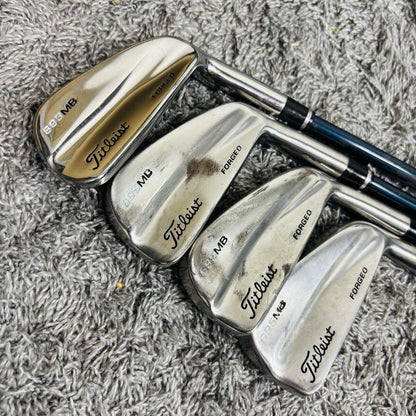 Titleist 695 MB Irons 3-5,7-PW,SW (8pc) — Flex S — Japan Model, Used