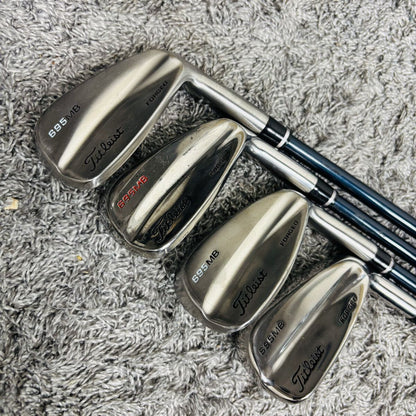Titleist 695 MB Irons 3-5,7-PW,SW (8pc) — Flex S — Japan Model, Used