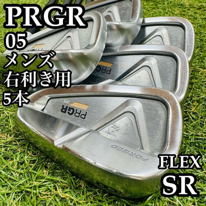PRGR 05 Irons (5pc) — MCI — Japan Model, Used