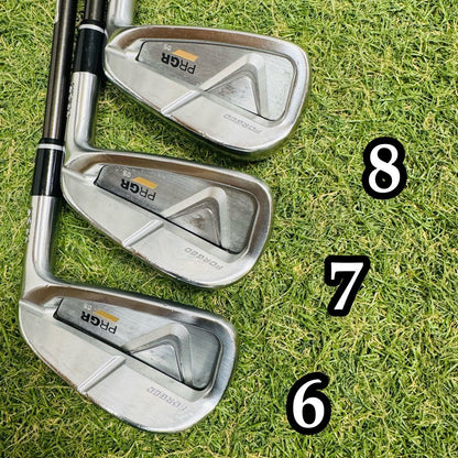 PRGR 05 Irons (5pc) — MCI — Japan Model, Used