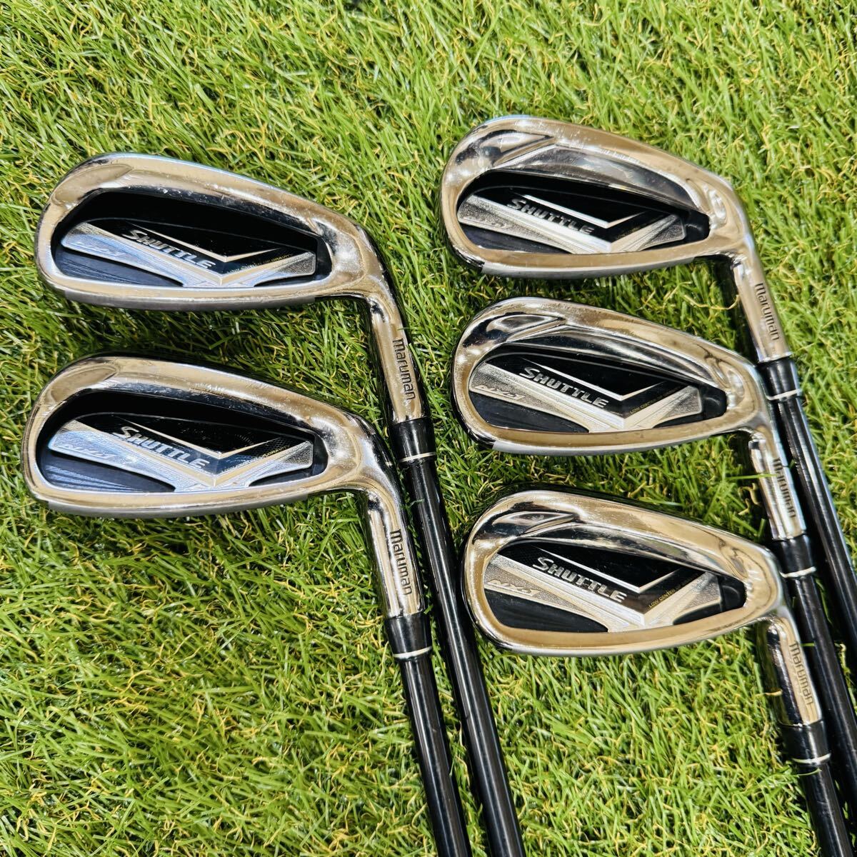 Maruman Shuttle Irons 6-PW (5pc) — Flex R — Japan Model, Used