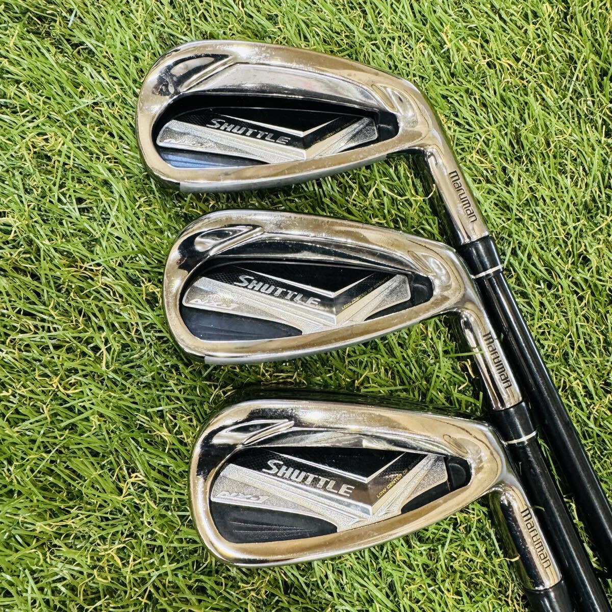 Maruman Shuttle Irons 6-PW (5pc) — Flex R — Japan Model, Used