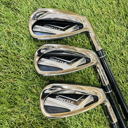 Maruman Shuttle Irons 6-PW (5pc) — Flex R — Japan Model, Used