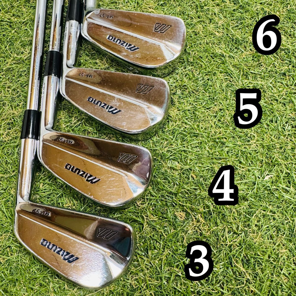 Mizuno MP-37 Irons 3-PW (8pc) — Dynamic Gold S200 S200 — Japan Model, Used
