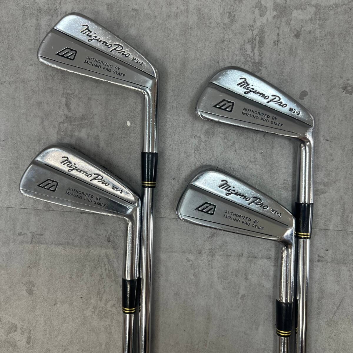 Mizuno Pro MS-3 Irons 3-PW (8pc) — Dynamic Gold S200 — Japan Model, Used