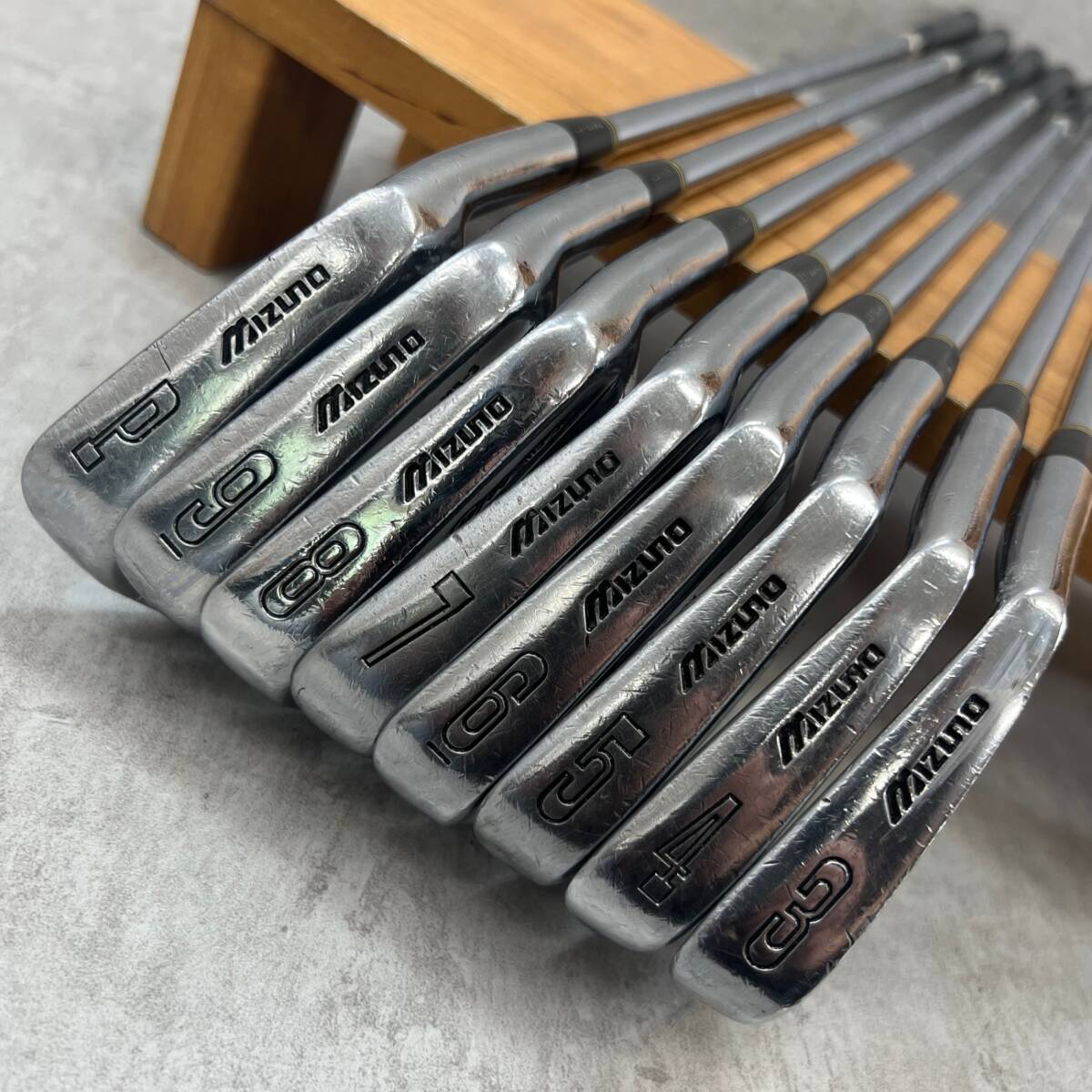 Mizuno Pro MS-3 Irons 3-PW (8pc) — Dynamic Gold S200 — Japan Model, Used