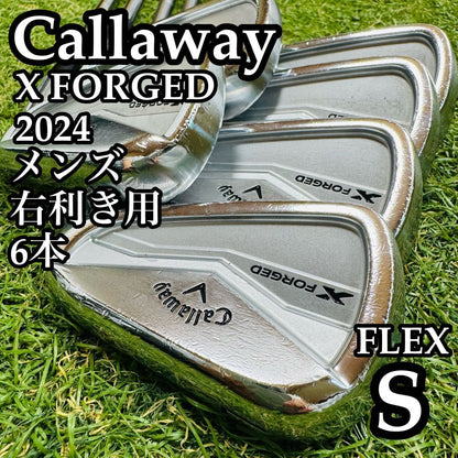 Callaway X Forged 2024 Irons (6pc) — Dynamic Gold S200 — Japan Model, Used