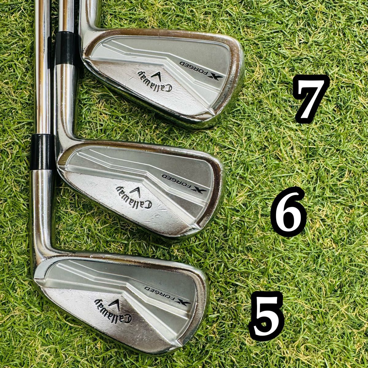 Callaway X Forged 2024 Irons (6pc) — Dynamic Gold S200 — Japan Model, Used