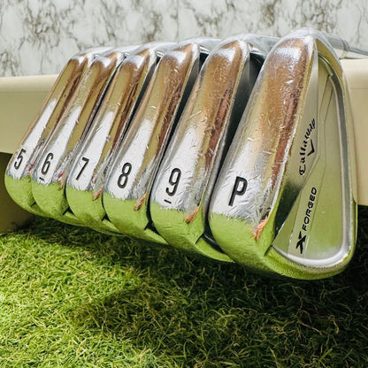 Callaway X Forged 2024 Irons (6pc) — Dynamic Gold S200 — Japan Model, Used